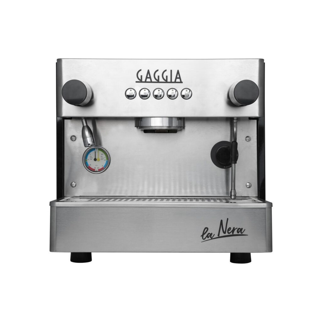 Gaggia-MilanoL- Nera - Group-Espresso -Machine