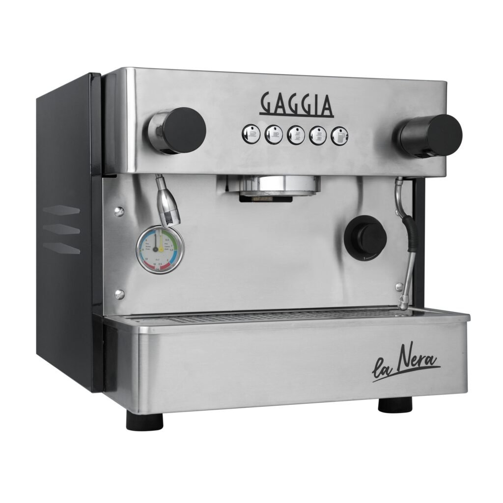 Gaggia-MilanoL- Nera - Group-Espresso -Machine